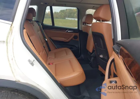 2016 BMW X3 xDrive28I z USA, uszkodzony, nr VIN 5UXWX9C53G0D71635